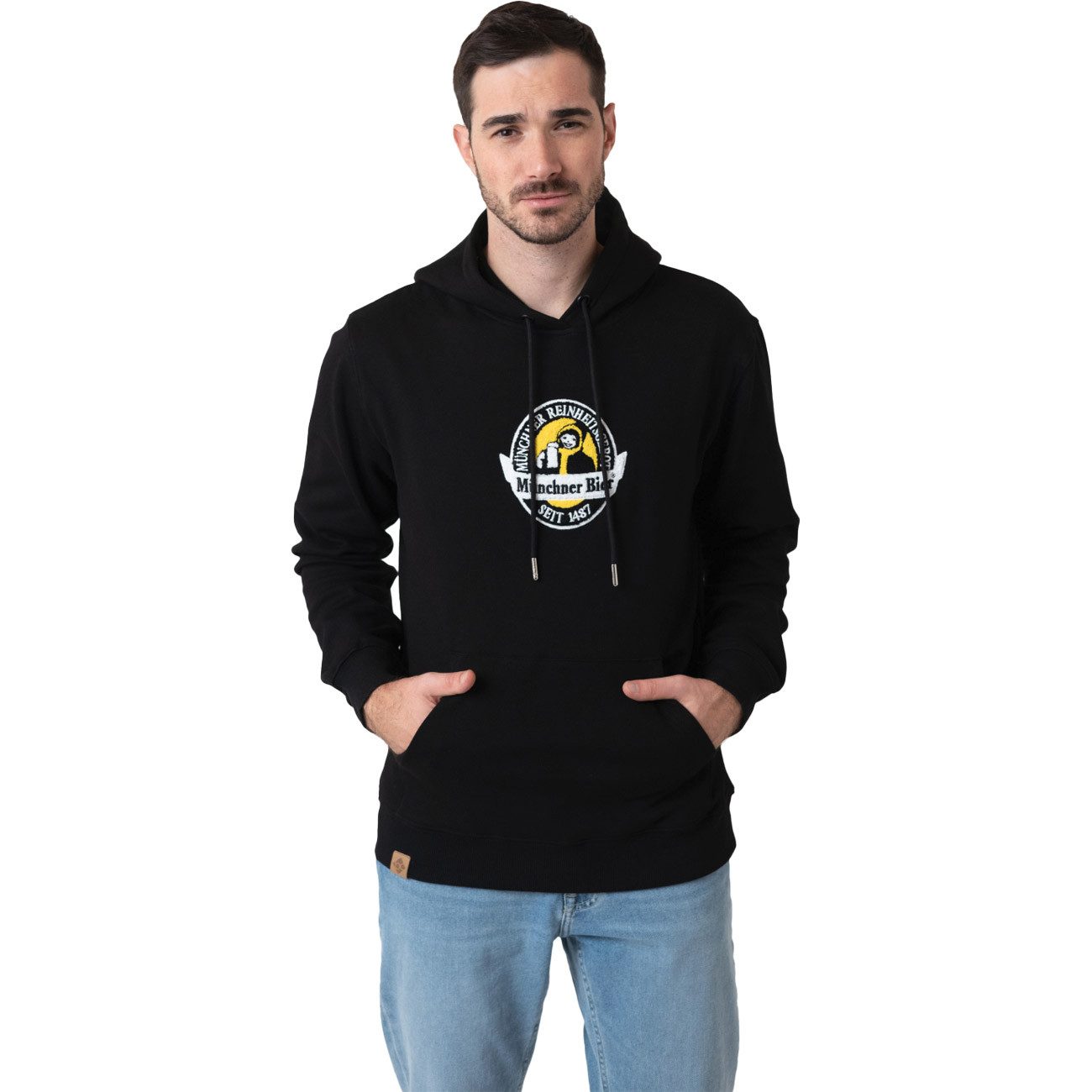Bavarian Caps Hoodie Münchner Bier Münchner Bier