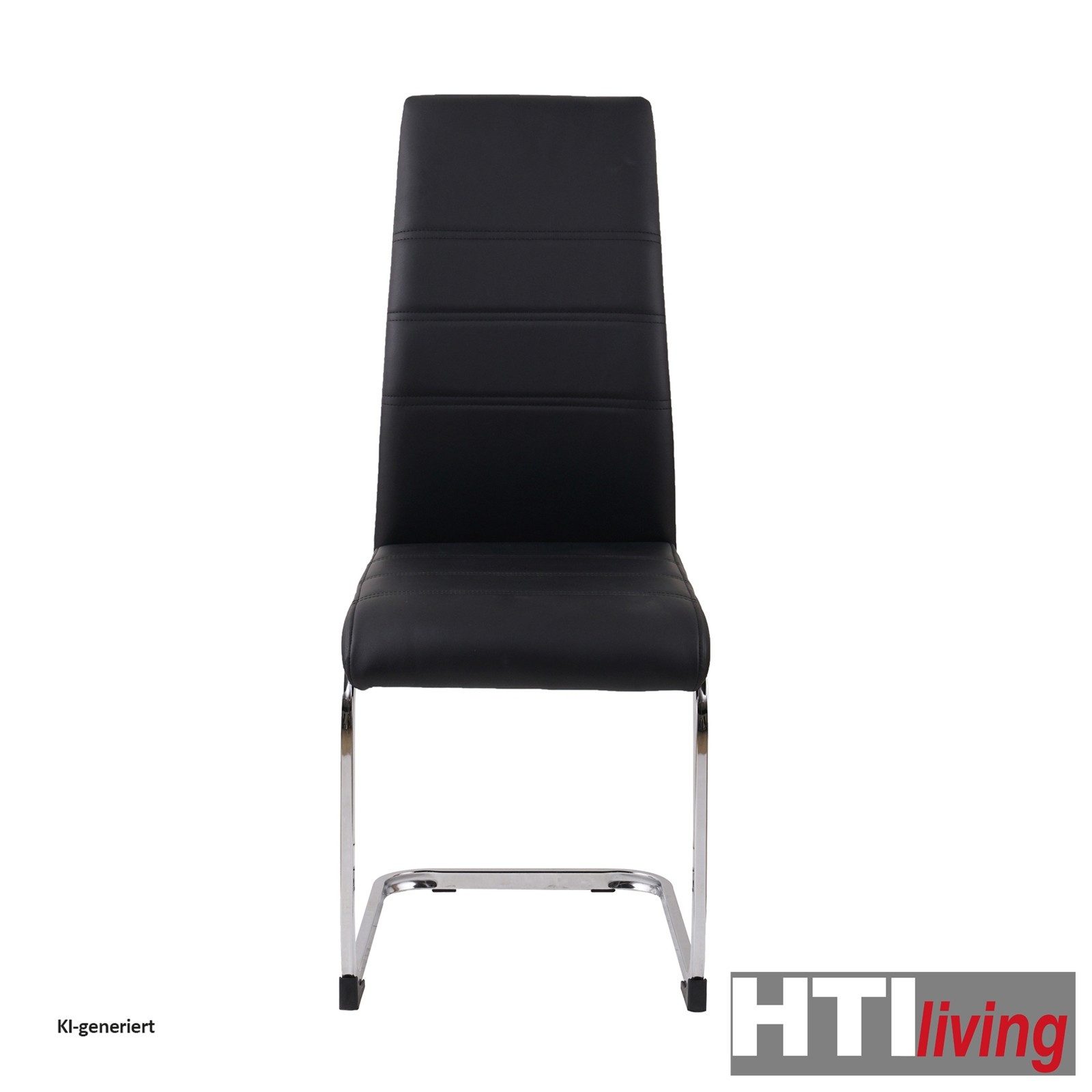 HTI-Living Freischwinger Schwingstuhl SallyC PU (Stück, 1 St), Freischwinger Esszimmerstuhl Kunstleder – Bild 2 von 2
