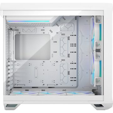 Fractal Design PC-Gehäuse Torrent White RGB TG Clear Tint