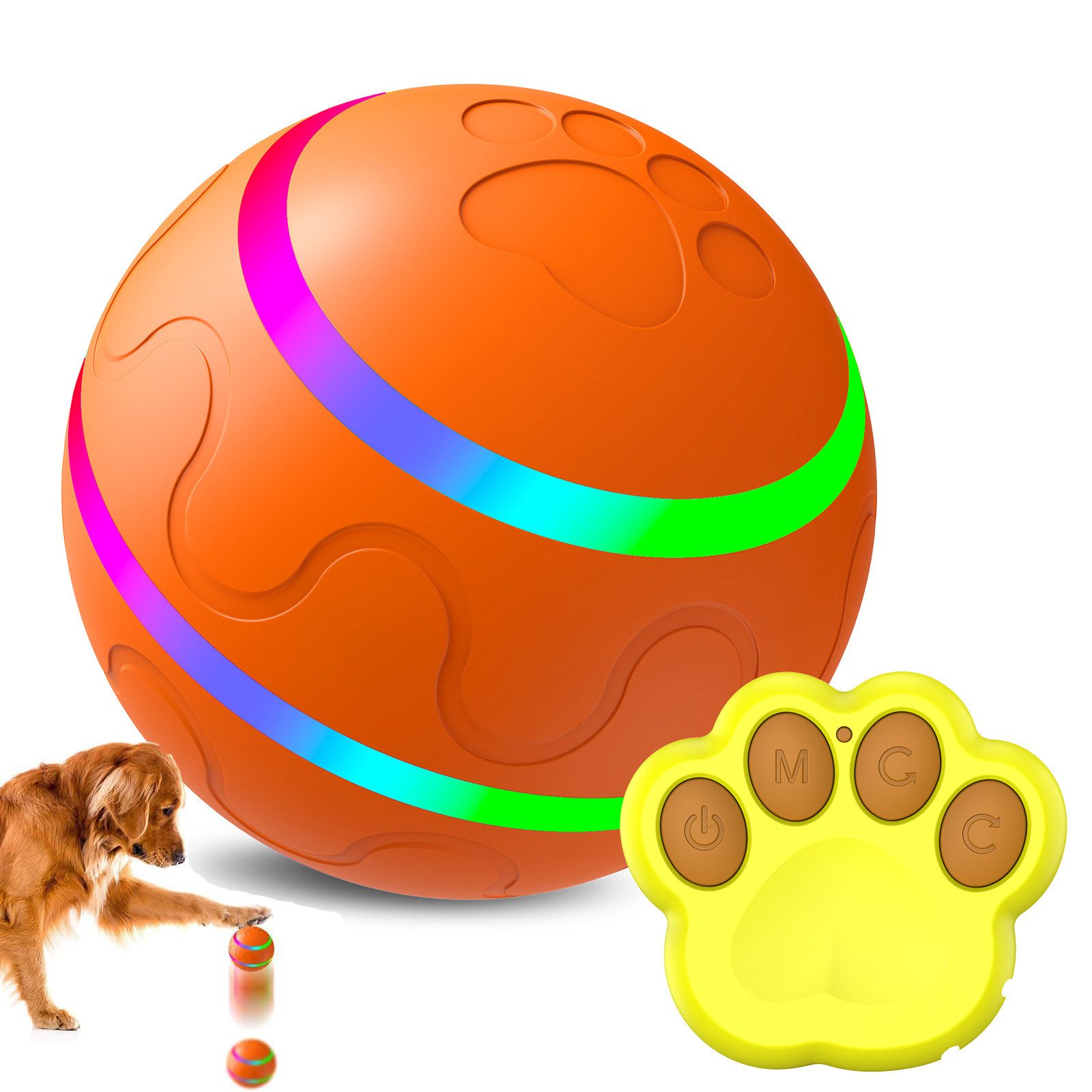 Tier-Beschäftigungsspielzeug Hunde Intelligenter Interaktiver Ball