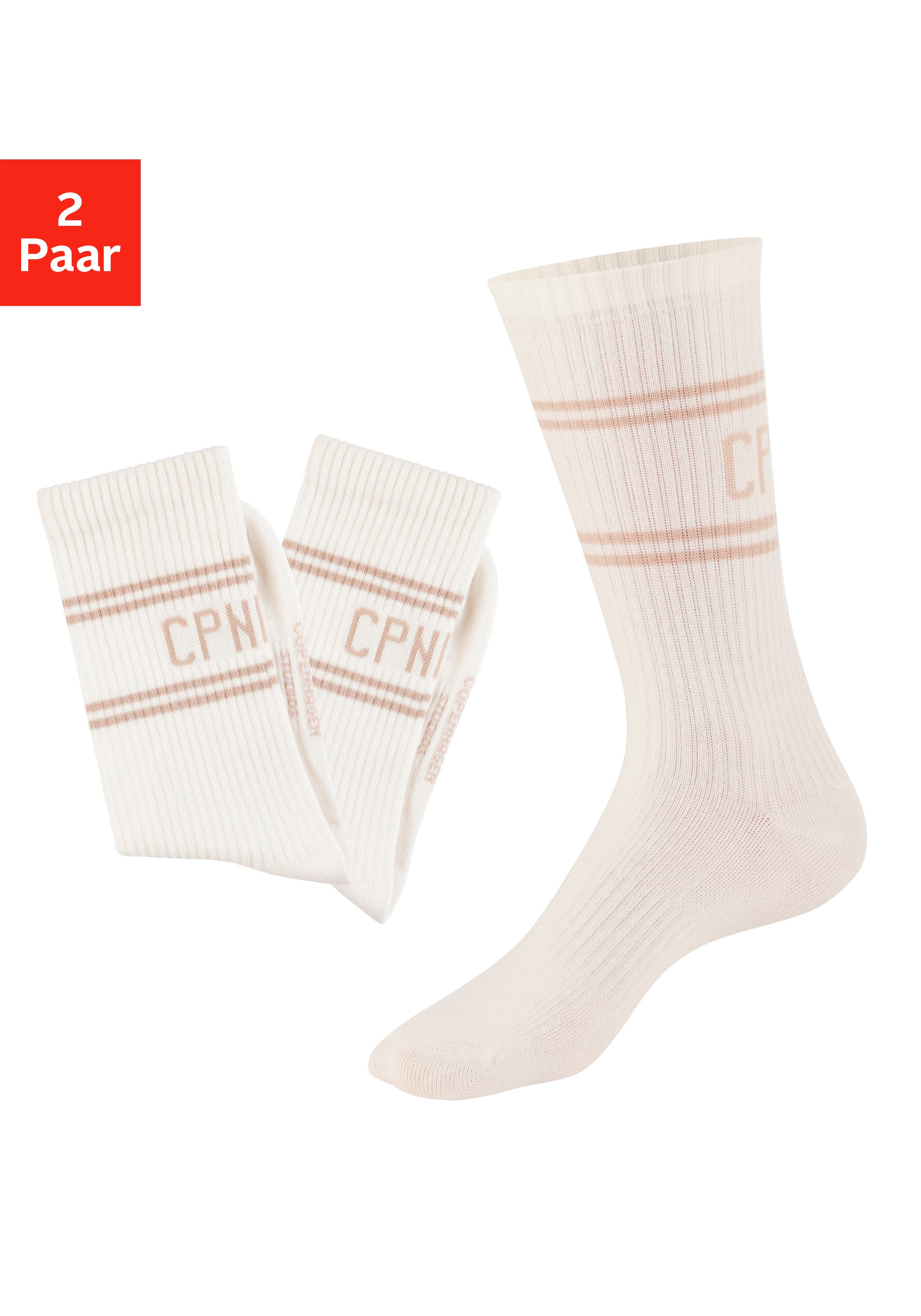 Copenhagen Studios Langsocken (Packung, 2-Paar) mit Pikeé-Struktur unter de günstig online kaufen