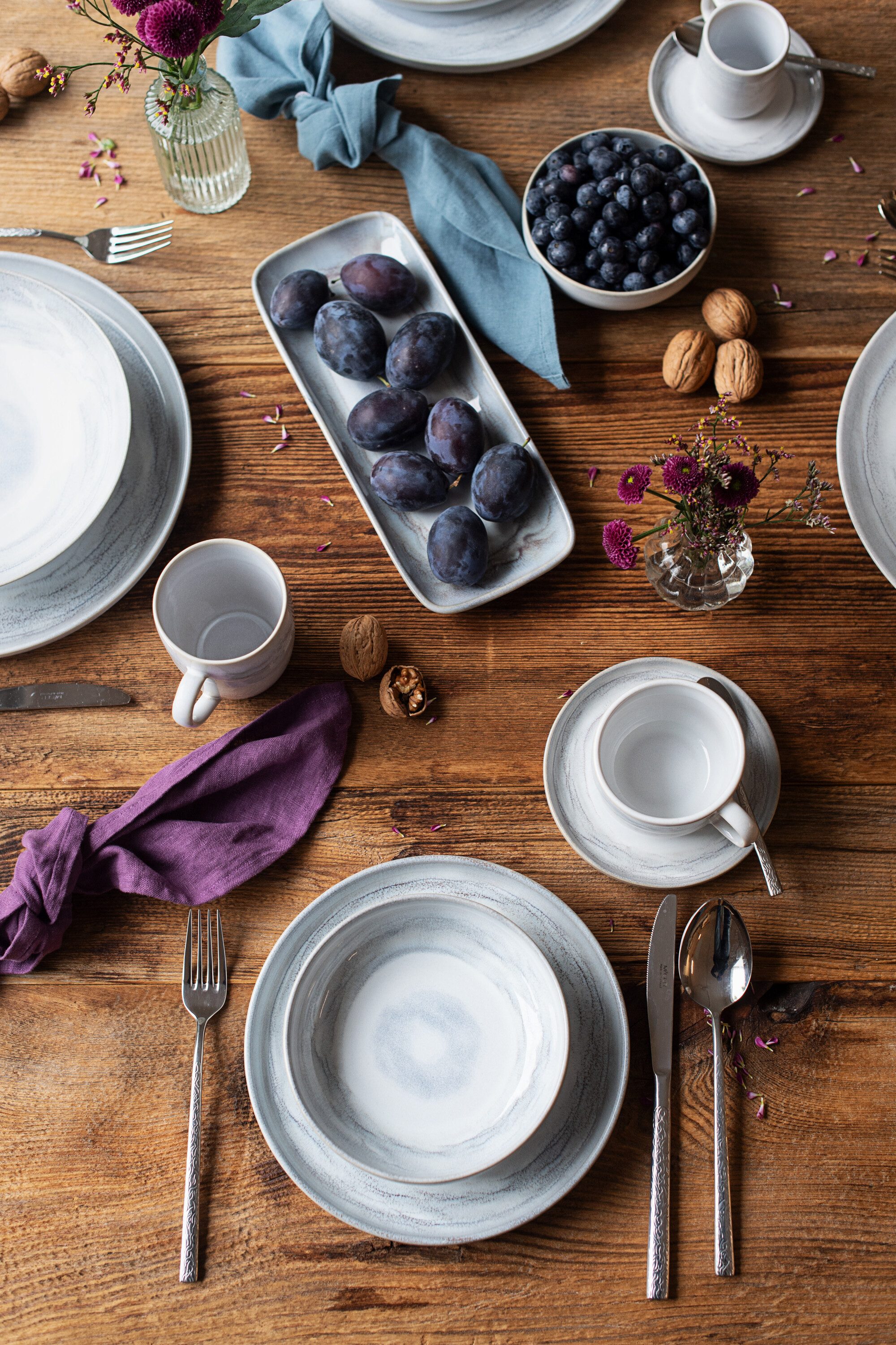 Gipfelstück Dessertteller TIEFER SEE, (4 St)