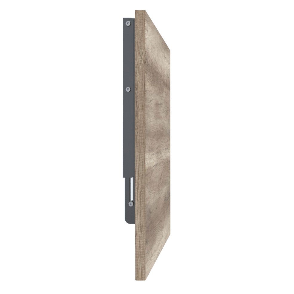 AKKE Klapptisch, Wandklapptisch Hängetisch Wandtisch Küchentisch Canyon PVC Schreibtisch Eiche 2mm