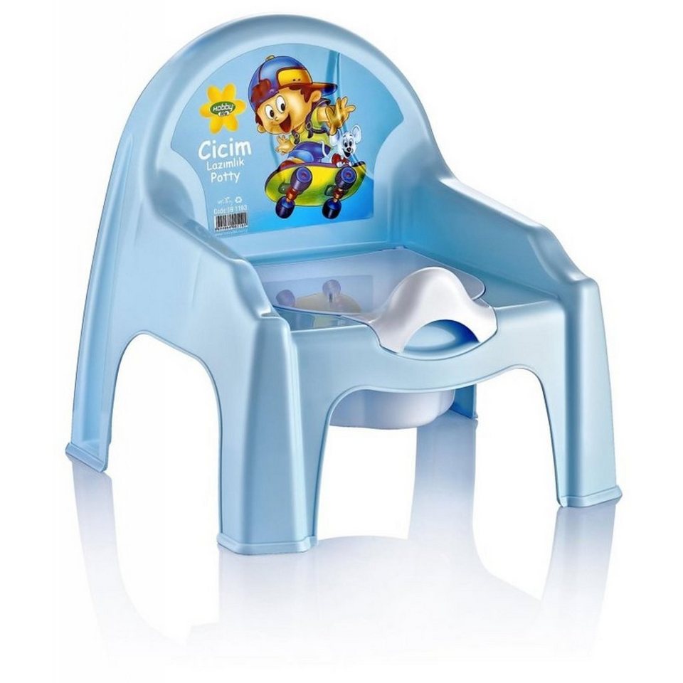 dynamic24 Töpfchen, 2in1 Kleinkinder Potty Baby Toilettentrainer Kinder  Lern Toilettensitz