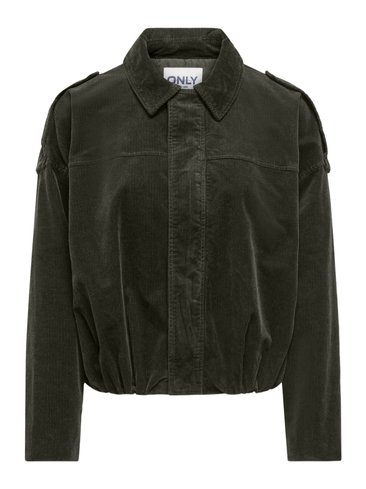 ONLY Kurzjacke 2027 4_PREFALL schwarz,Outdoor,Baumwolle,Unifarben,Umlegekragen,Langarm,Regular Fit