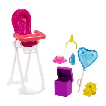 Mattel® Anziehpuppe Mattel GRP40: Barbie Skipper - Babysitter Geburtstagsspielset mit Farb