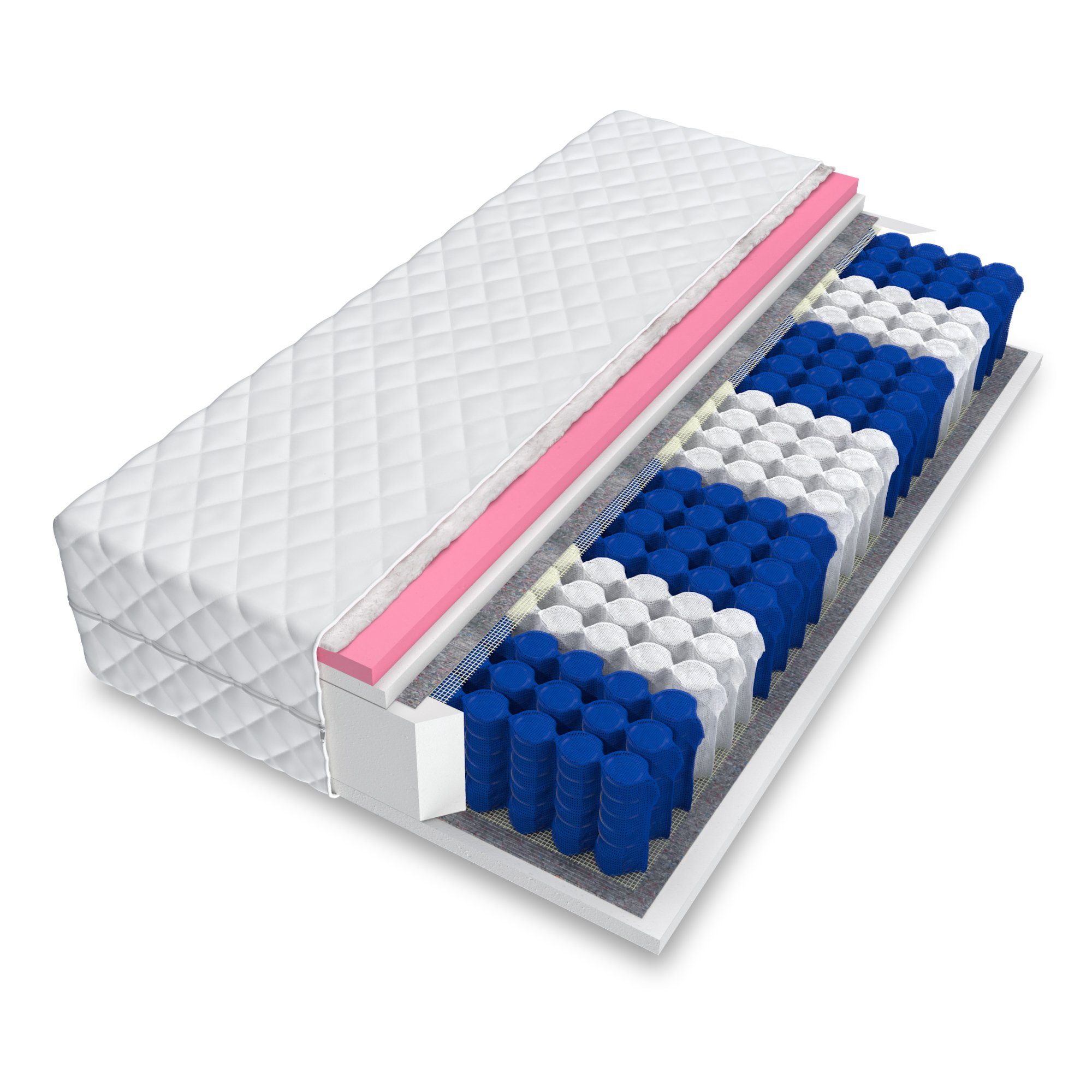 Taschenfederkernmatratze SOLARIS MAX, FDM, 25 cm hoch, (1) günstig online kaufen