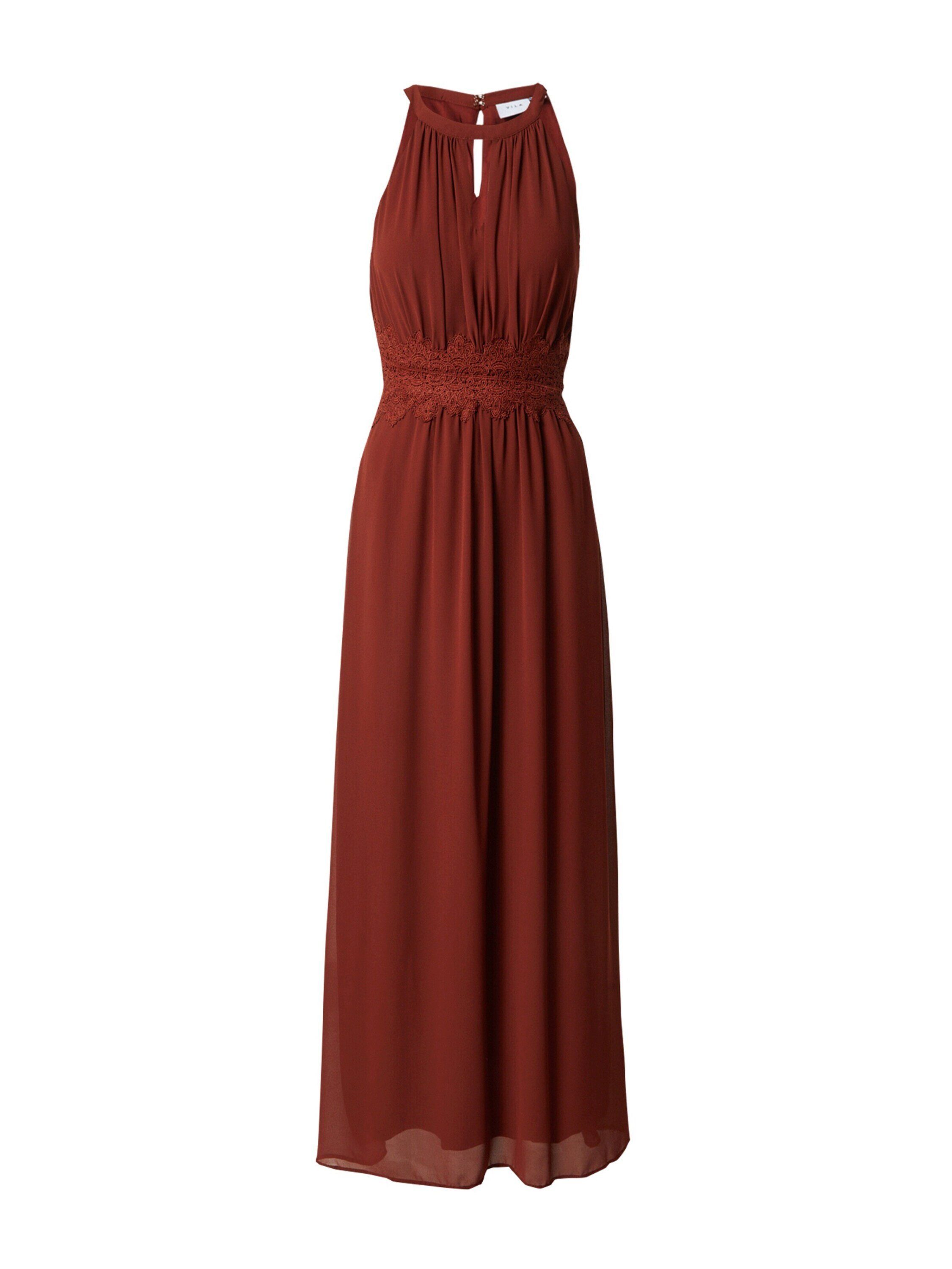 VILA Abendkleid (1-tlg) Spitze mehr