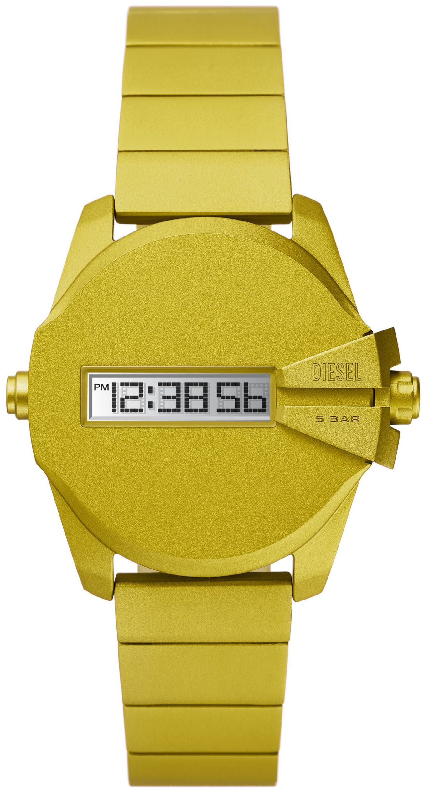 Diesel Digitaluhr BABY CHIEF DZ2207, Quarzuhr, Armbanduhr für Damen und Herren, digital