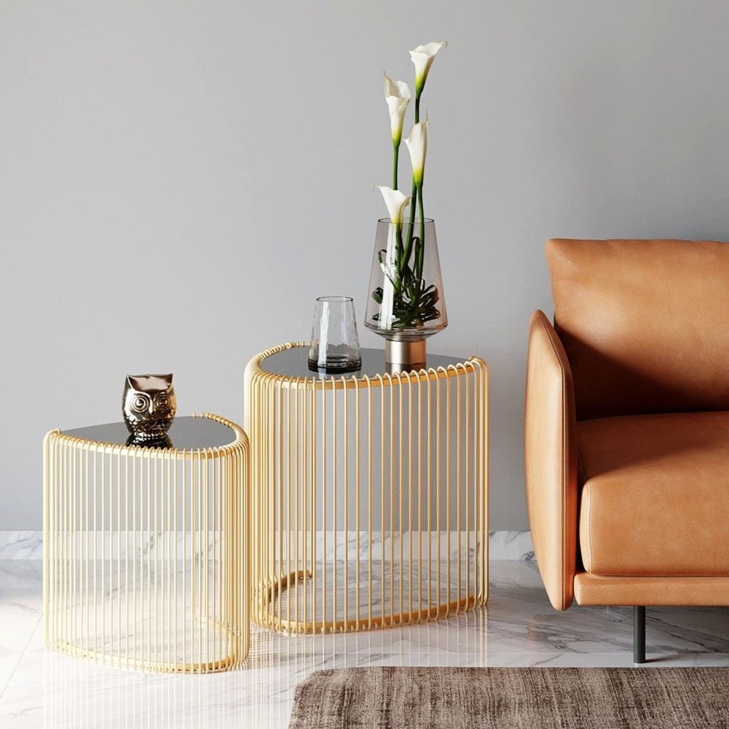 Kare Design Beistelltisch Wire (2er Set) günstig online kaufen