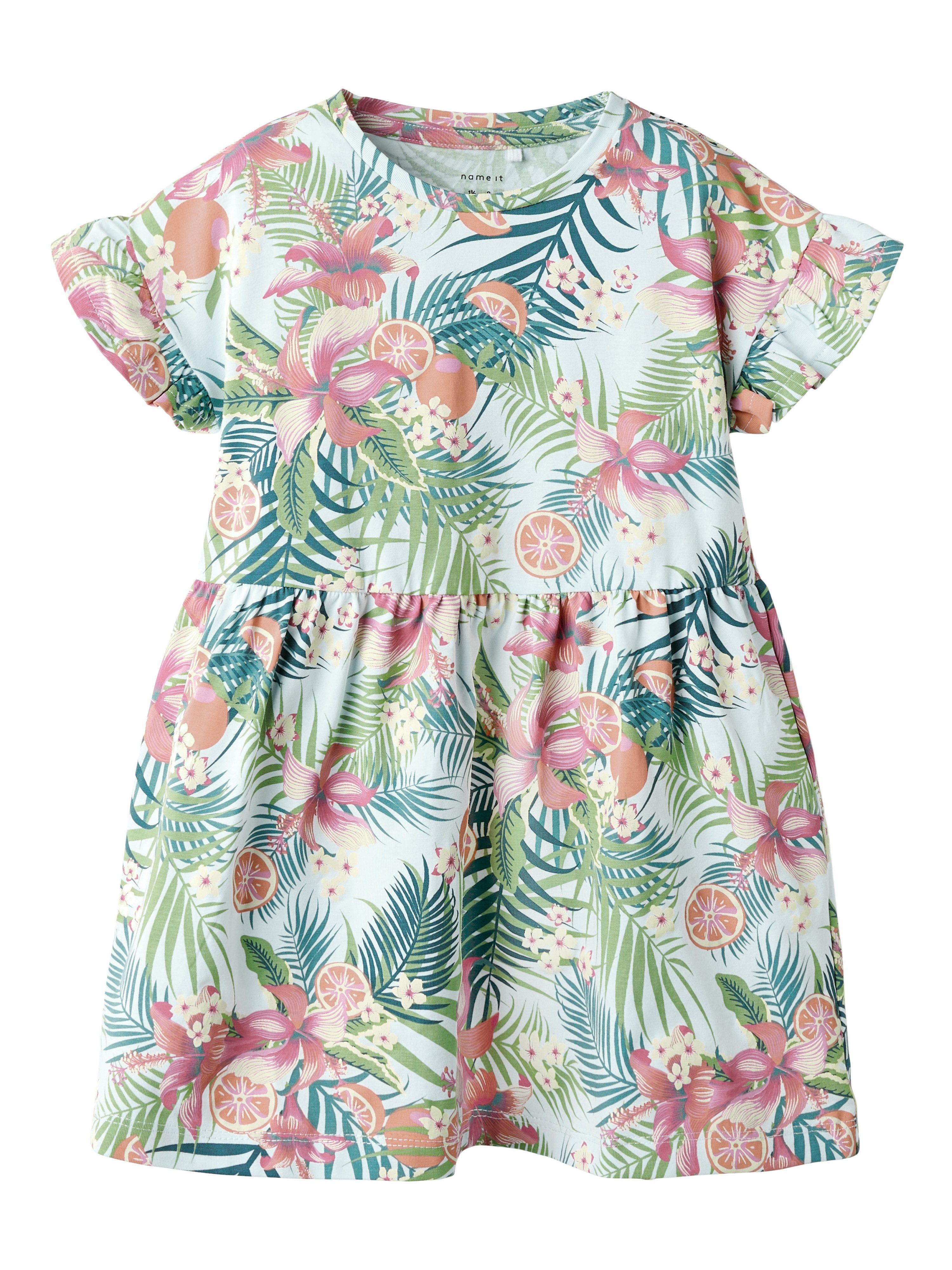 Name It Minikleid NMFJUNNI SS DRESS BOX PB