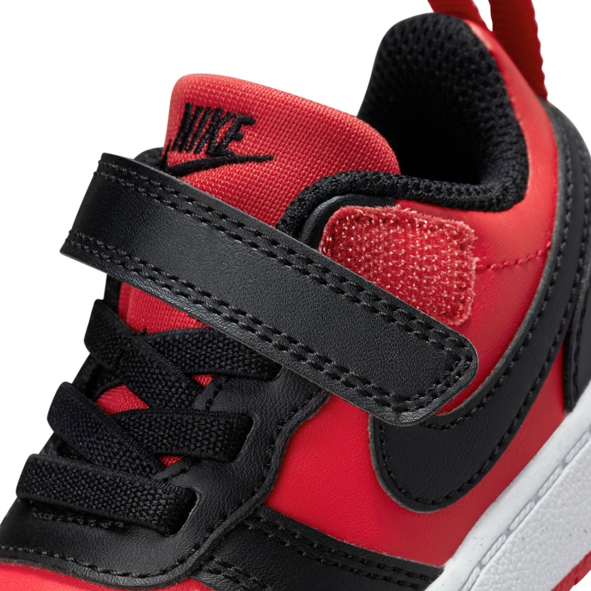 Nike (TD) Borough Low Sportswear Court Recraft rot-schwarz Sneaker