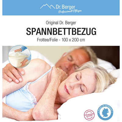 Inkontinenzauflage Spannbettbezug Frottee / Folie Dr. Berger