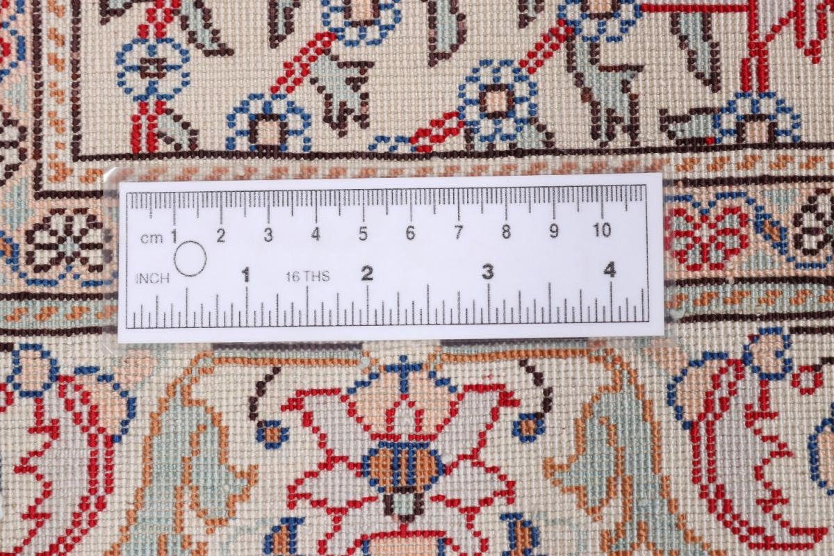Seidenteppich mm Kayseri rechteckig, 3 Orientteppich, Seide Trading, Handgeknüpfter 65x98 Nain Höhe: