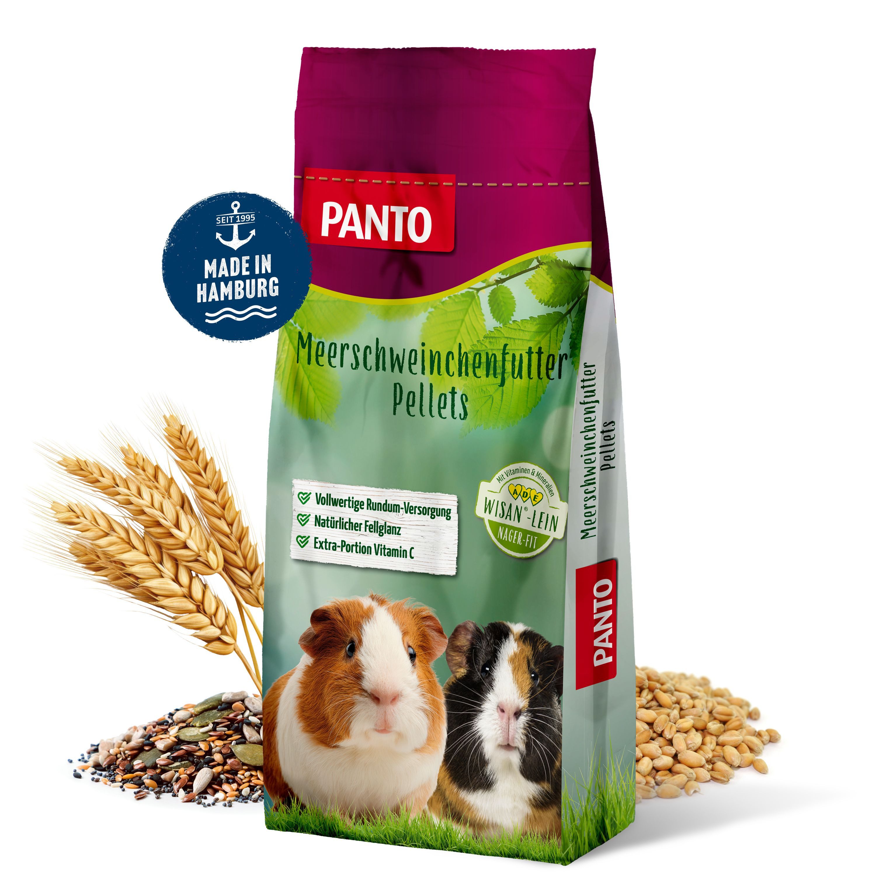 PANTO Meerschweinchen Pellets 25kg, Meerschweinchen Pellets