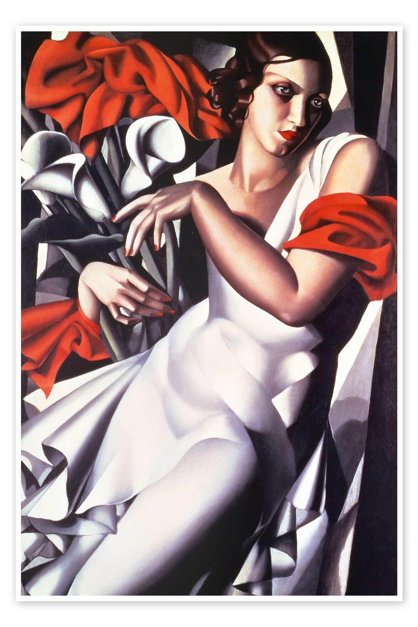 Posterlounge Wandbild Porträt von Ira P., Tamara de Lempicka, erhältlich als Poster, Leinwandbild, Wandsticker oder Acrylglasbild