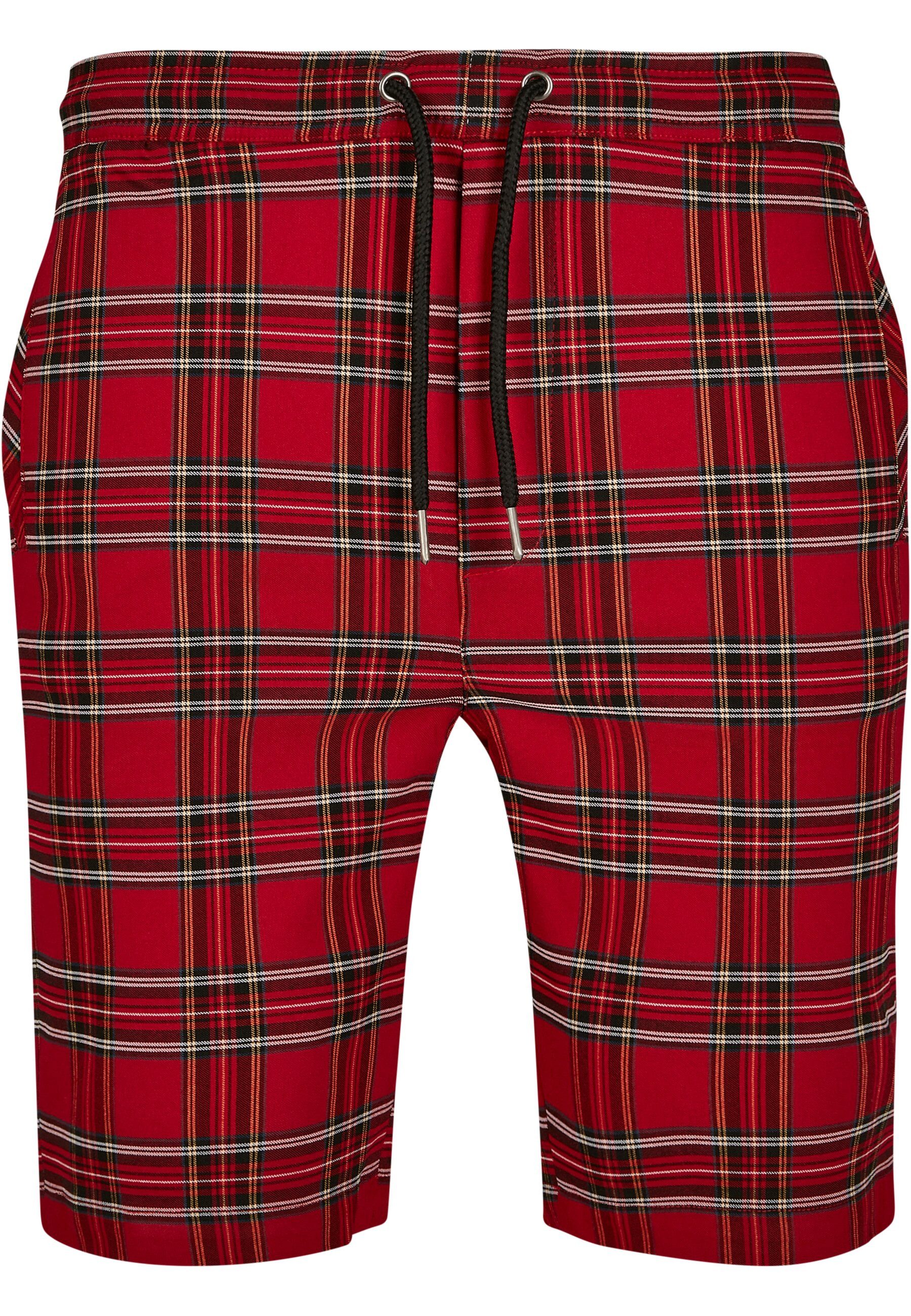 URBAN CLASSICS Stoffhose Urban Classics Herren Checker Shorts (1-tlg)