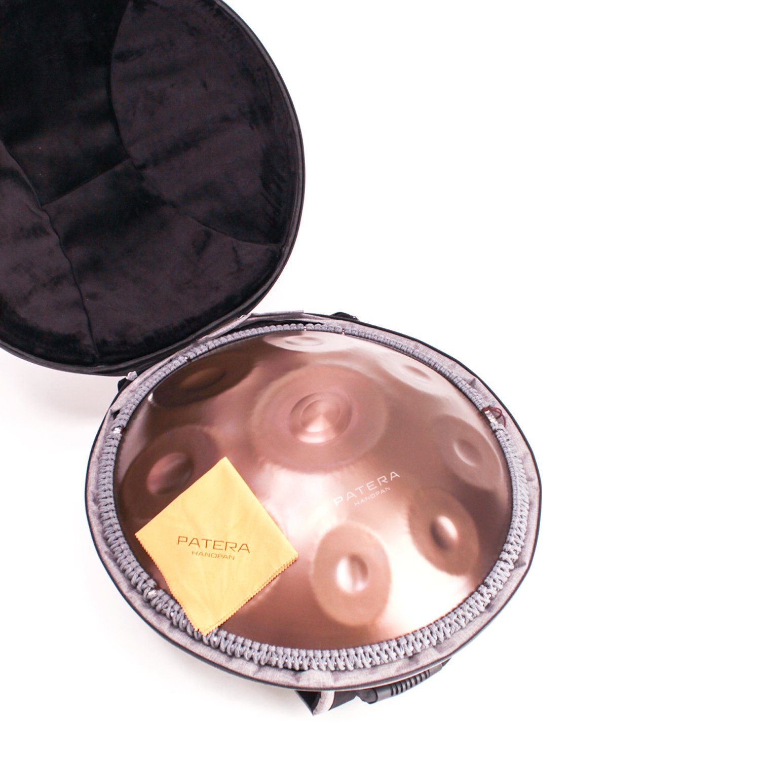 Patera Handpan Patera Handpan HPDM-5 Amara-D Edelstahl mit Tasche,Edelstahl, mit Tasche, handgefertigt