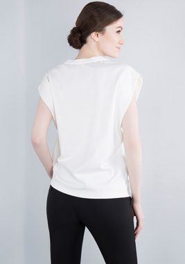 IMPERIAL T-Shirt Ärmelloses "Punto Milano" Shirt mit eingeschlagen Armlochdetail