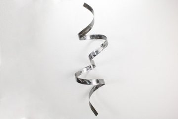 KUNSTLOFT Wanddekoobjekt Tanz der Kobra 95x34x28 cm, handgefertigte Wanddeko Metall