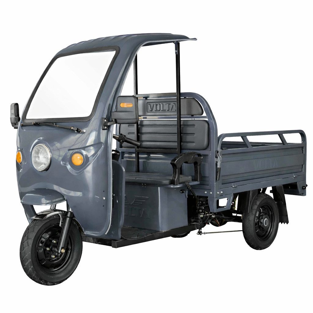 E-Motorroller Volta VT5 Pro Max Elektro Lasten-Dreirad mit Kabine Pritsche 3-Rad