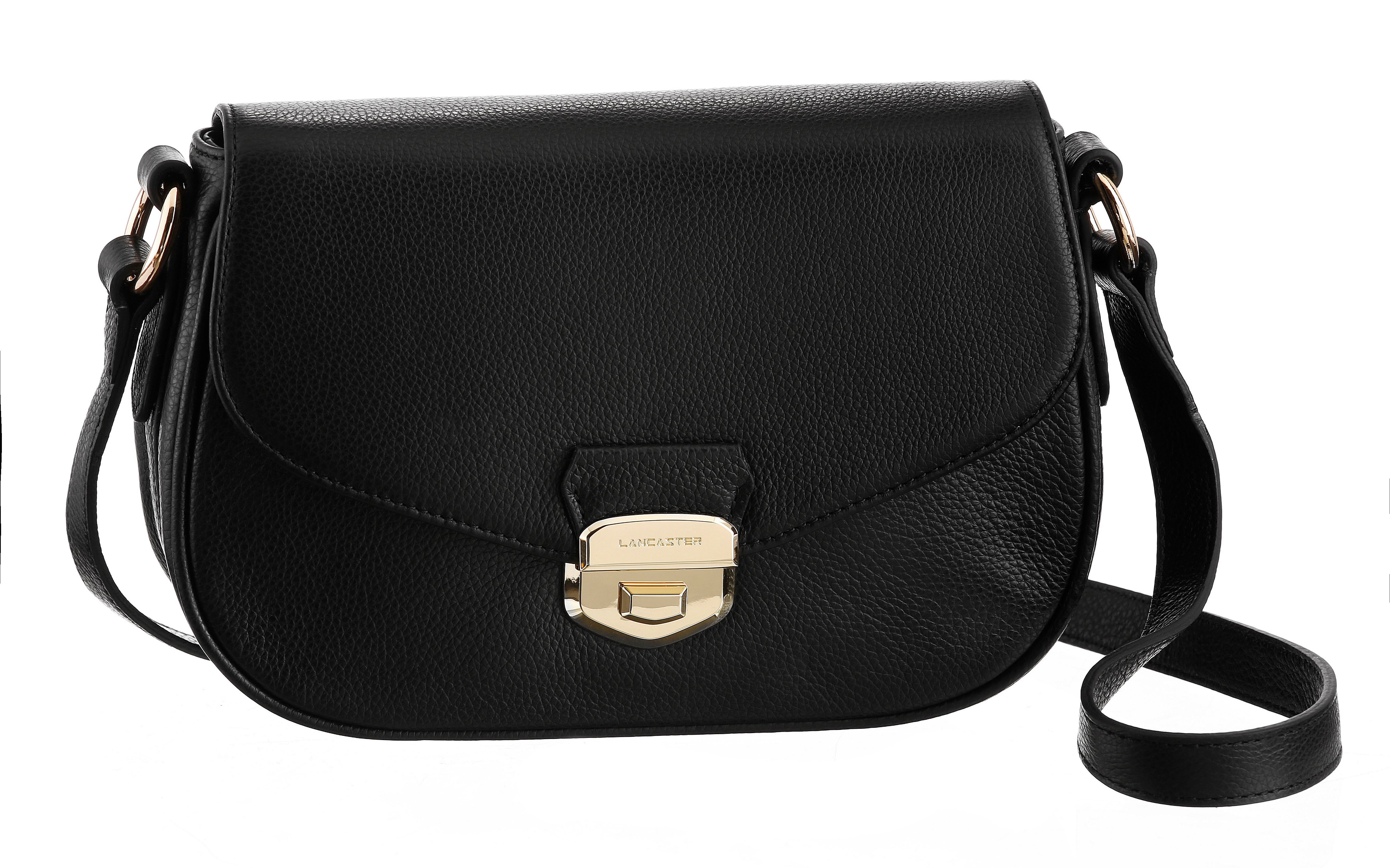 LANCASTER Umhängetasche Crossbody bag Foulonne Milano, mit goldfarbenen Details