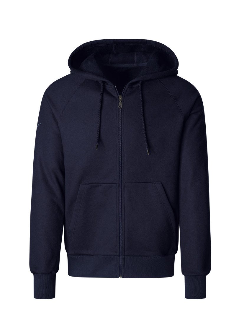 Trigema Sweatjacke TRIGEMA Sweatjacke mit Kapuze (1-tlg)