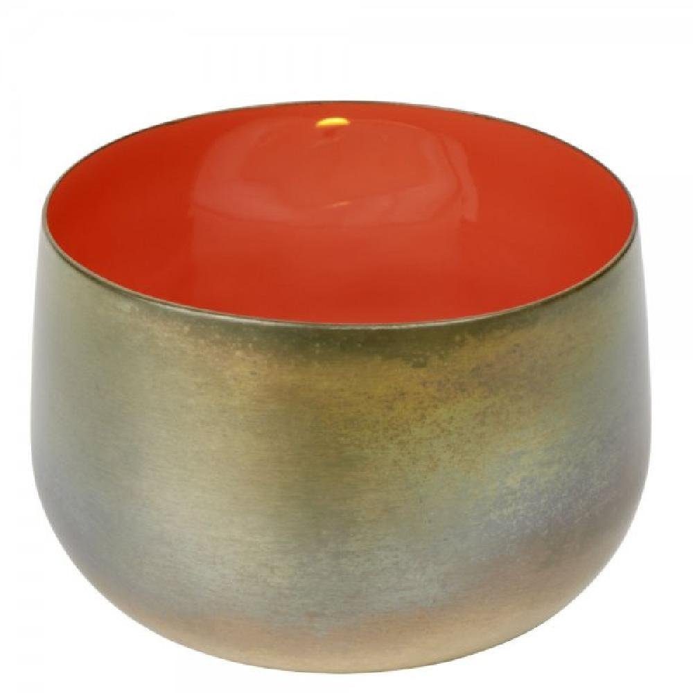 Lambert Windlicht LAMBERT Windlicht Eisen Bronze Kürbis (9,5cm)