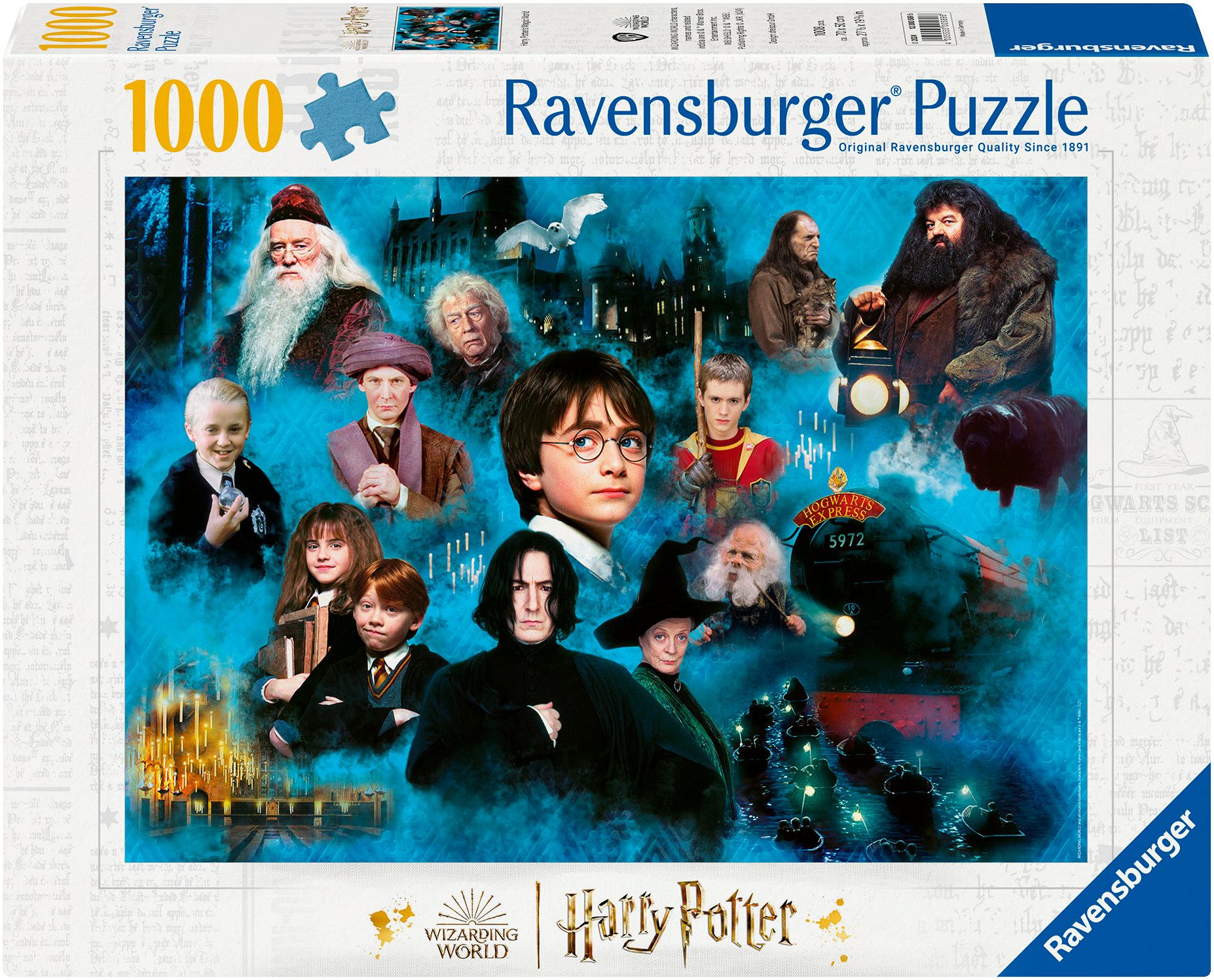 Ravensburger Puzzle Harry Potters magische Welt, 1000 Puzzleteile, Made in günstig online kaufen