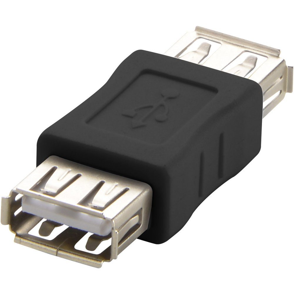 Renkforce USB 2.0 Adapter [1x USB 2.0 Buchse A - 1x USB 2.0 Buchse A] USB-Adapter