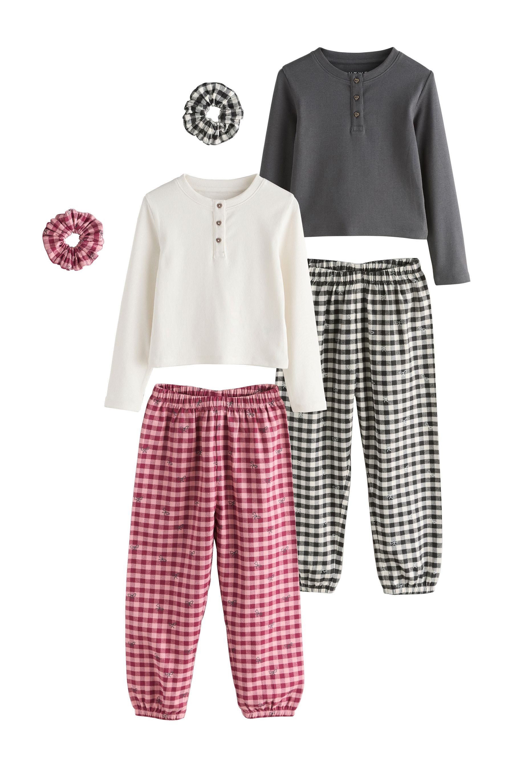 Next Pyjama Schlafanzüge mit Jogginghose, 2er-Pack (4 tlg)