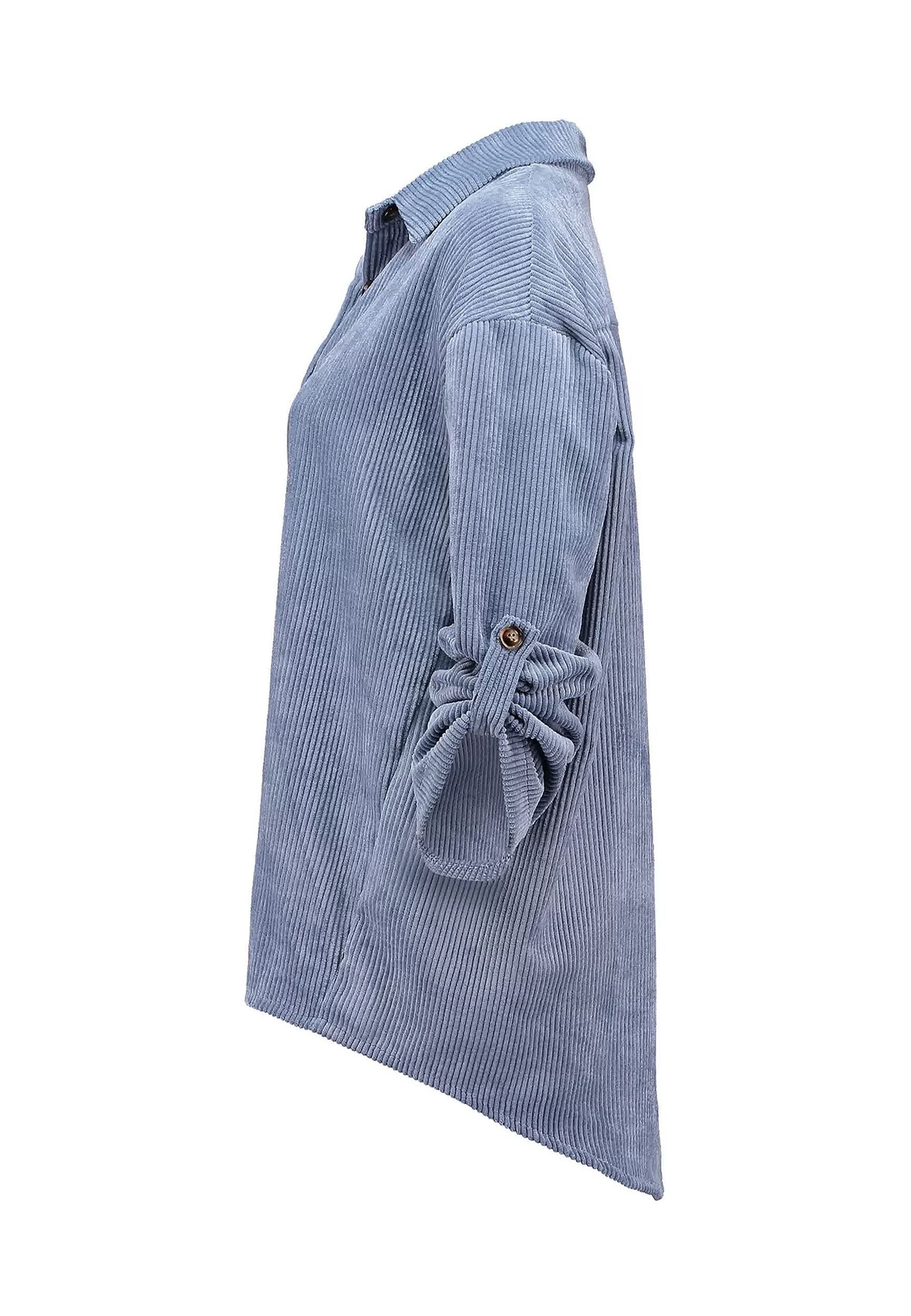 HaILY’S Blusenshirt Locker geschnitten mit abgerundetem Saum und fixierbare günstig online kaufen