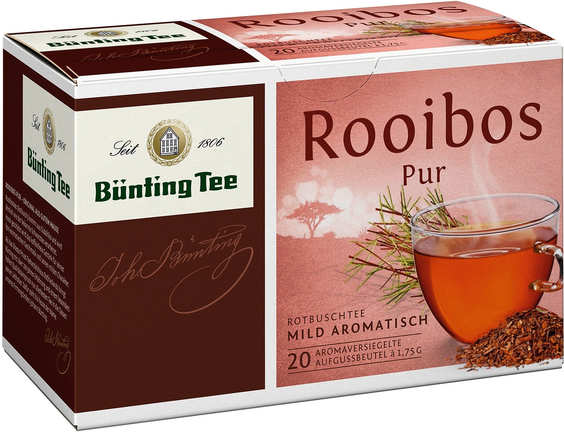 Bünting Tee Tee, Bünting Tee Rooibos Pur 35g