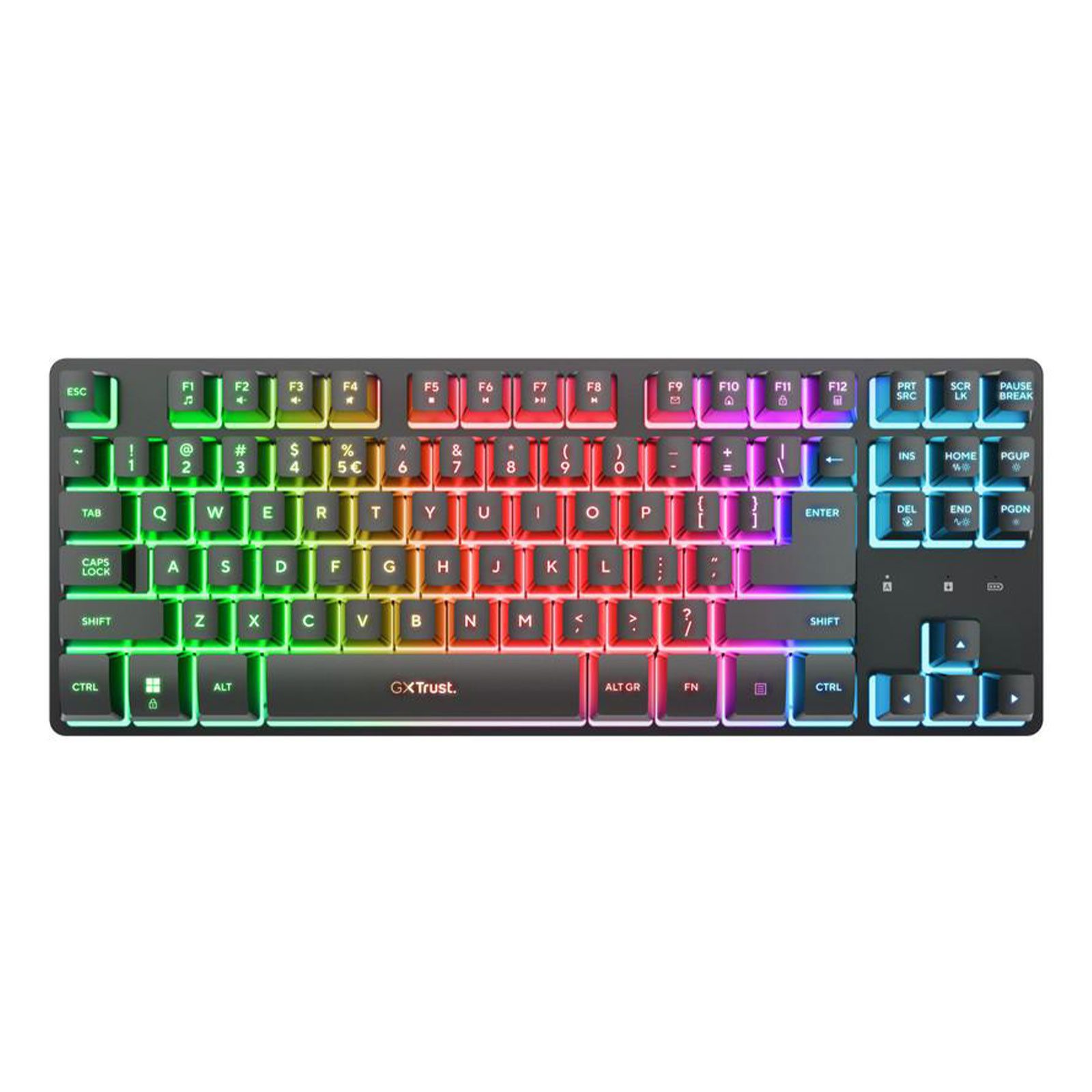 Trust TRU GXT832 THADO WRLS KBM SET Tastatur (Kabelloses Gaming-Set mit RGB-LED Beleuchtung)