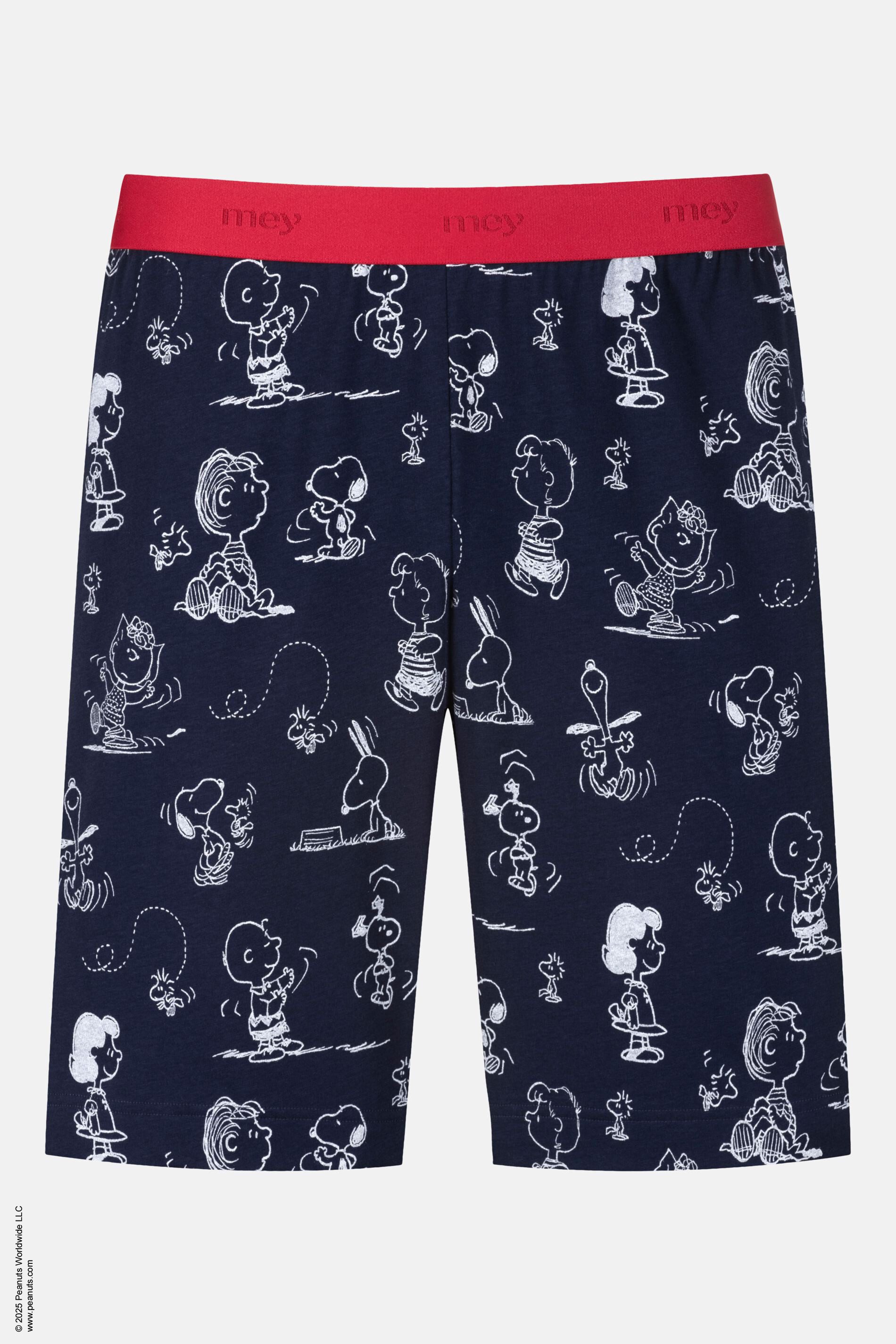 Mey Schlafhose Serie mey x Peanuts Peanuts-Allover-Print (1-tlg) Softe Pyja günstig online kaufen