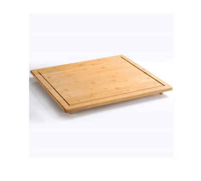 Kesper Schneide- und Abdeckplatte »Schneide- und Abdeckplatte aus Holz, Braun, 56 x 50 x 4 cm Herdabdeckplatte«