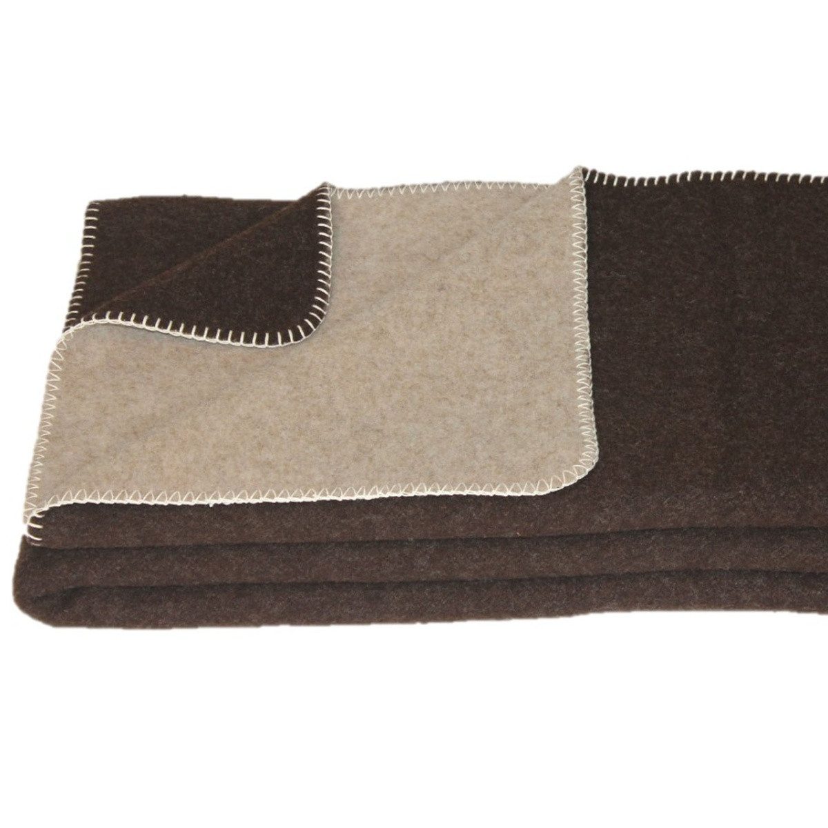 Wohndecke Ökolana, Steinbeck GmbH, Wolldecke aus günstig online kaufen