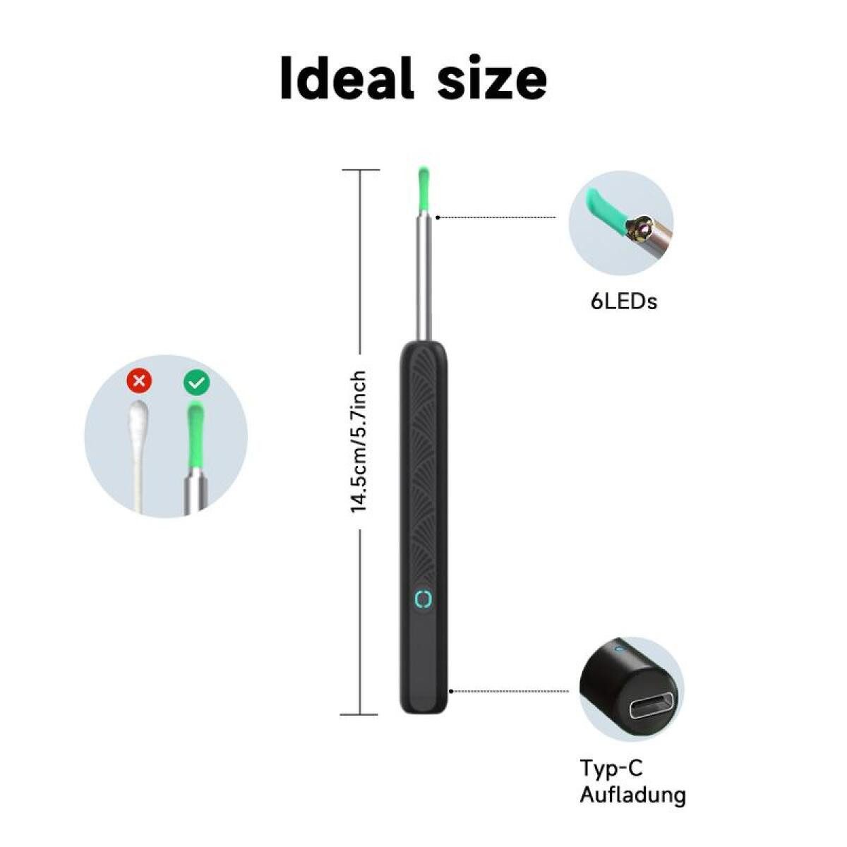 FELIXLEO Ohrenreiniger v, 1-tlg.