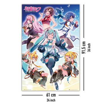GB eye Poster Hatsune Miku Poster Group 61 x 91,5 cm