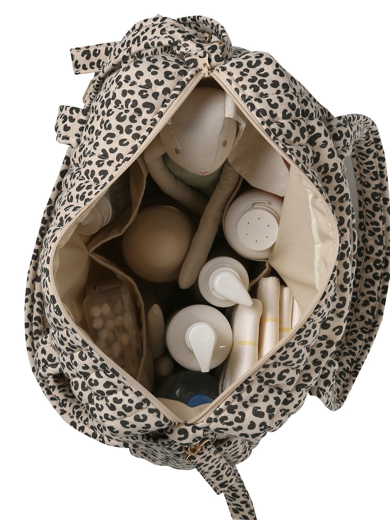 vertbaudet Wickeltasche aus Baumwoll-Musselin JOIOSA – Bild 3 von 5