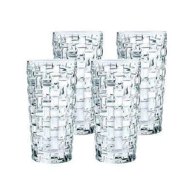 Nachtmann Longdrinkglas Bossa Nova Longdrinkgläser 395 ml 4er Set, Glas