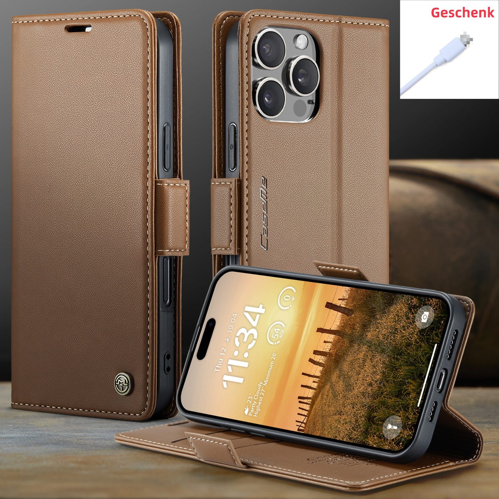 trends for living Handyhülle Schnalle Anti-Diebstahl Bürste Handy Hülle für iphone XS Max XR X