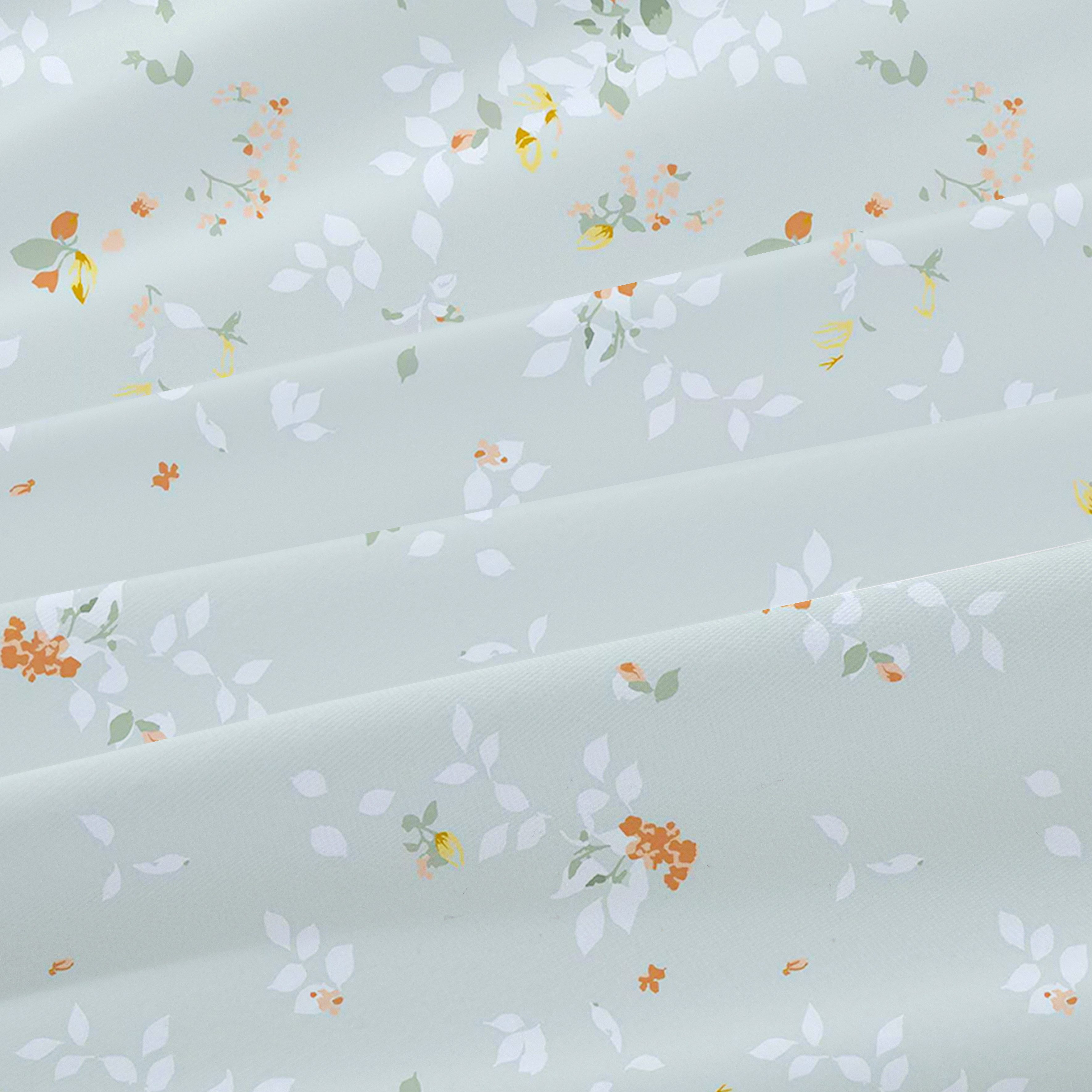wohnTRAUM24 Bettwäsche Bettwäsche Blumen Wendebettwäsche Set mit Reißverschluss, Blumenmuster Bettwäsche 135 x 200 200 x 200 mit Kopfkissenbezug – Bild 5 von 5