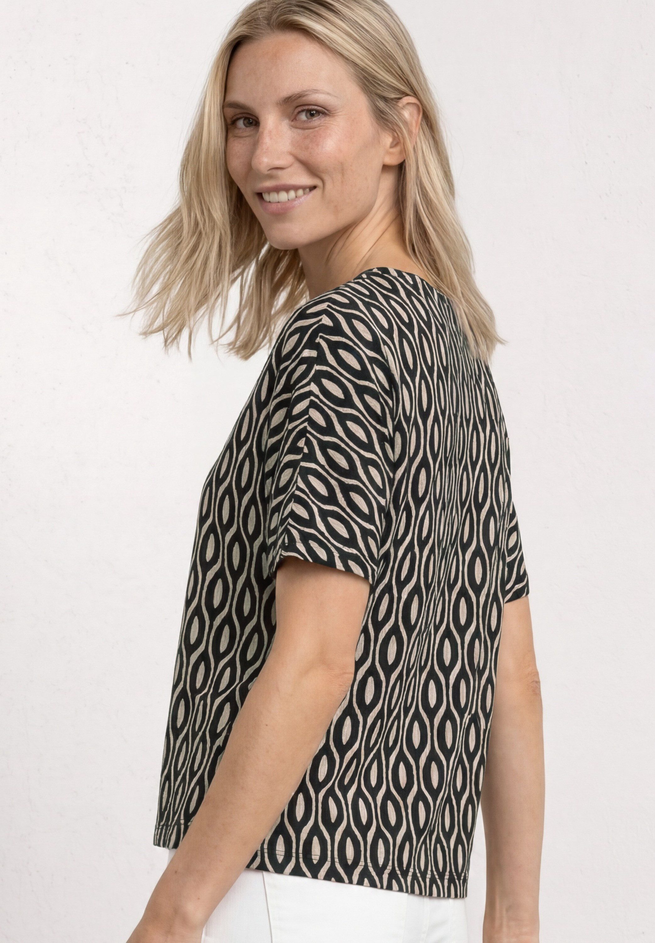 STREET ONE T-Shirt mit Zebra Print