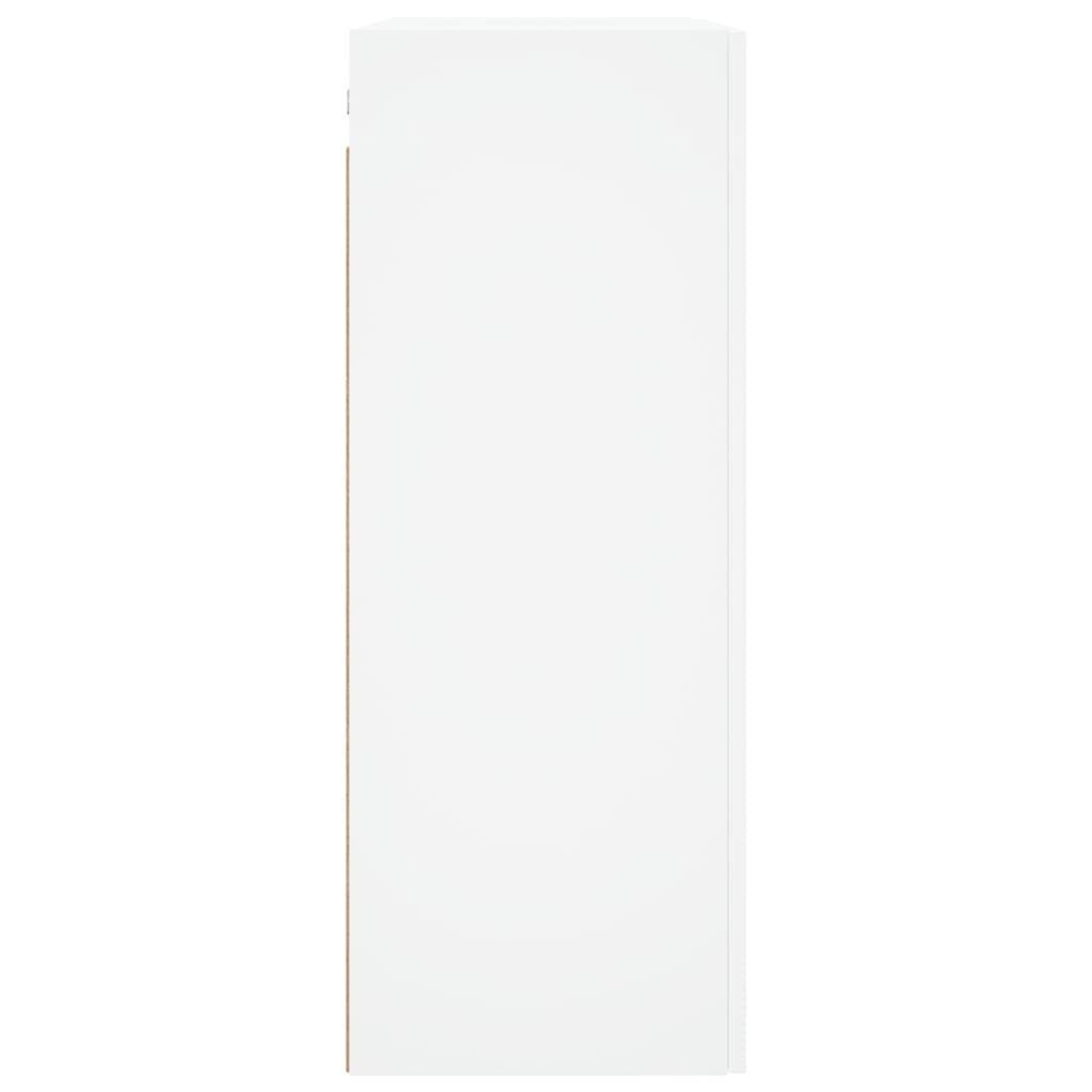 Wandschrank Holzwerkstoff cm 69,5x34x90 Weiß Sideboard (1 St) vidaXL