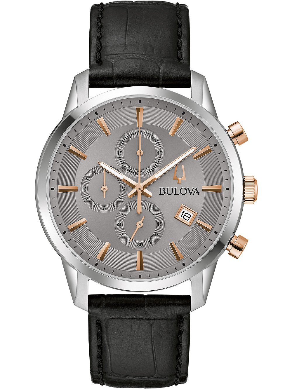Bulova Quarzuhr Bulova 98B409 Sutton Chronograph Herrenuhr 41mm 3ATM Bulova 98B409 Sutton Chronograph Herrenuhr 41mm 3ATM