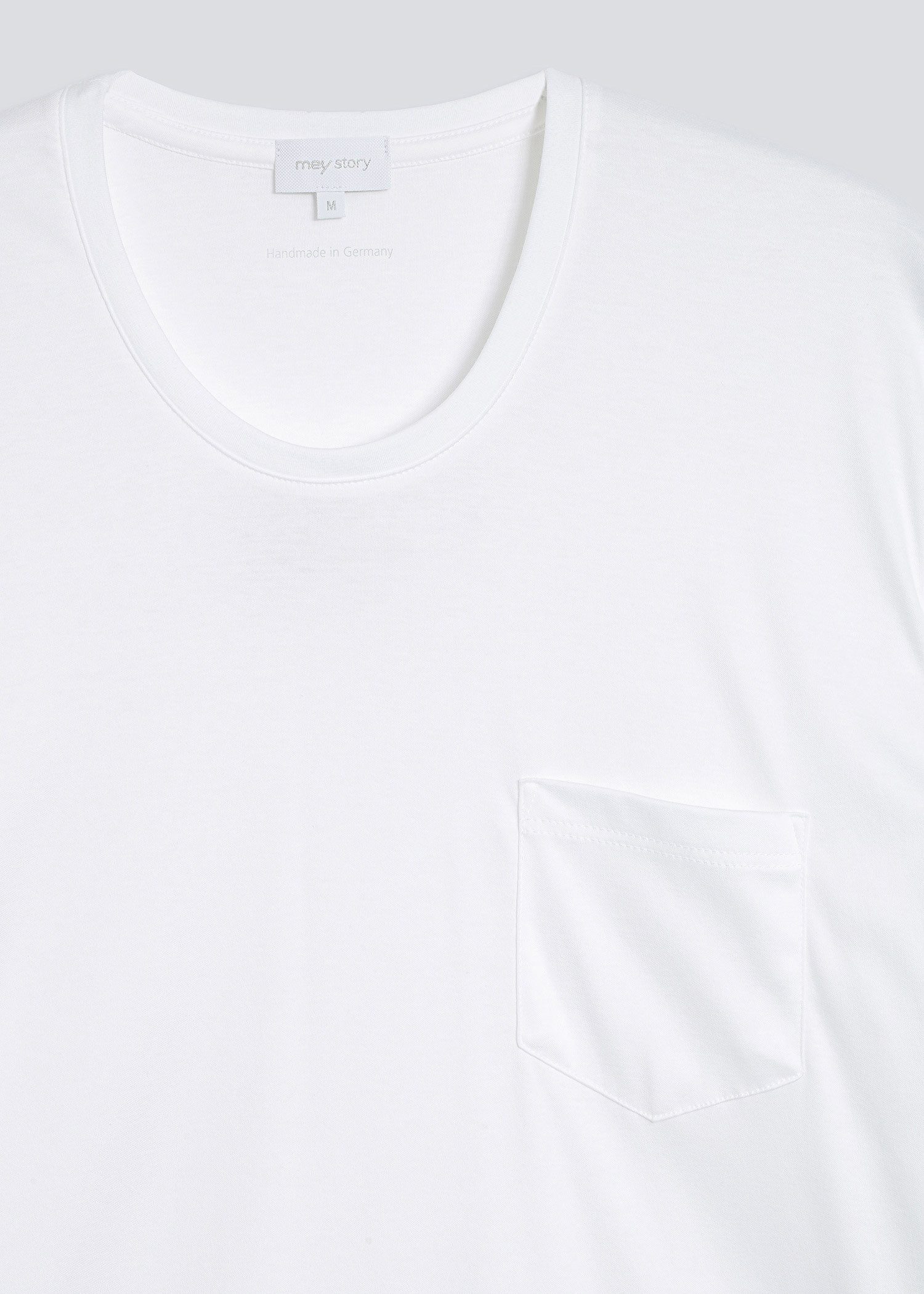 Mey T-Shirt Mey Herren Crew-Neck Shirt mey story Uni T-Shirt (1-tlg)