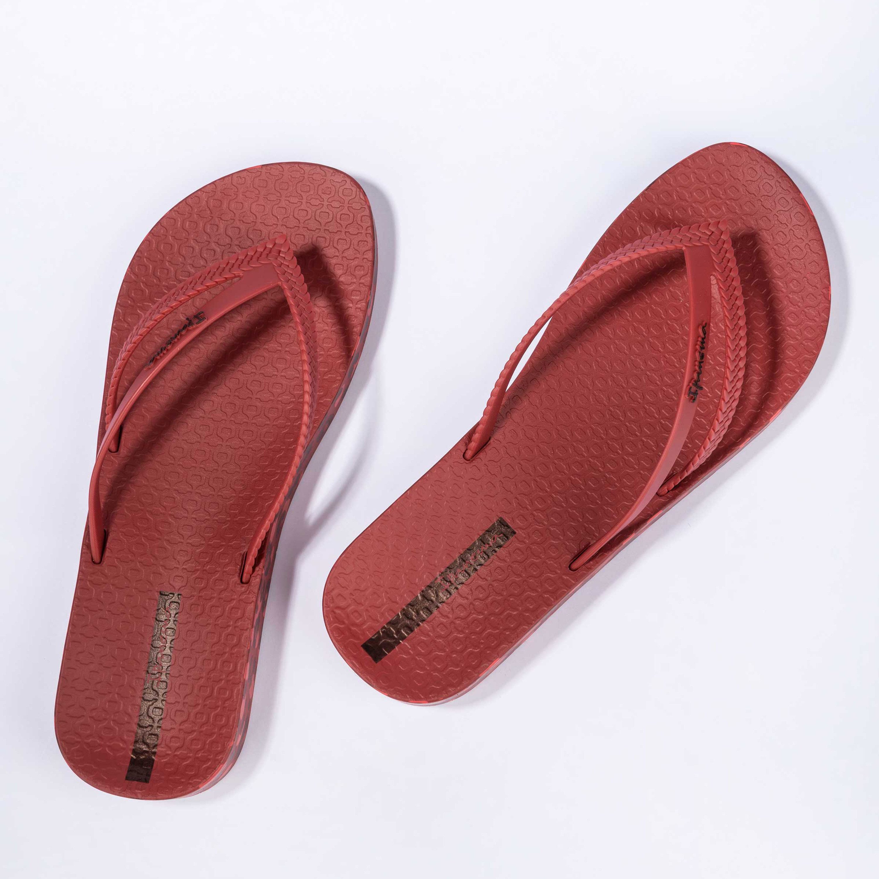 Ipanema BOSSA SOFT V FEM - Zehentrenner / Flip Flop Zehentrenner Flip Flop mit bedruckter Außensohle - geteilter Riemen
