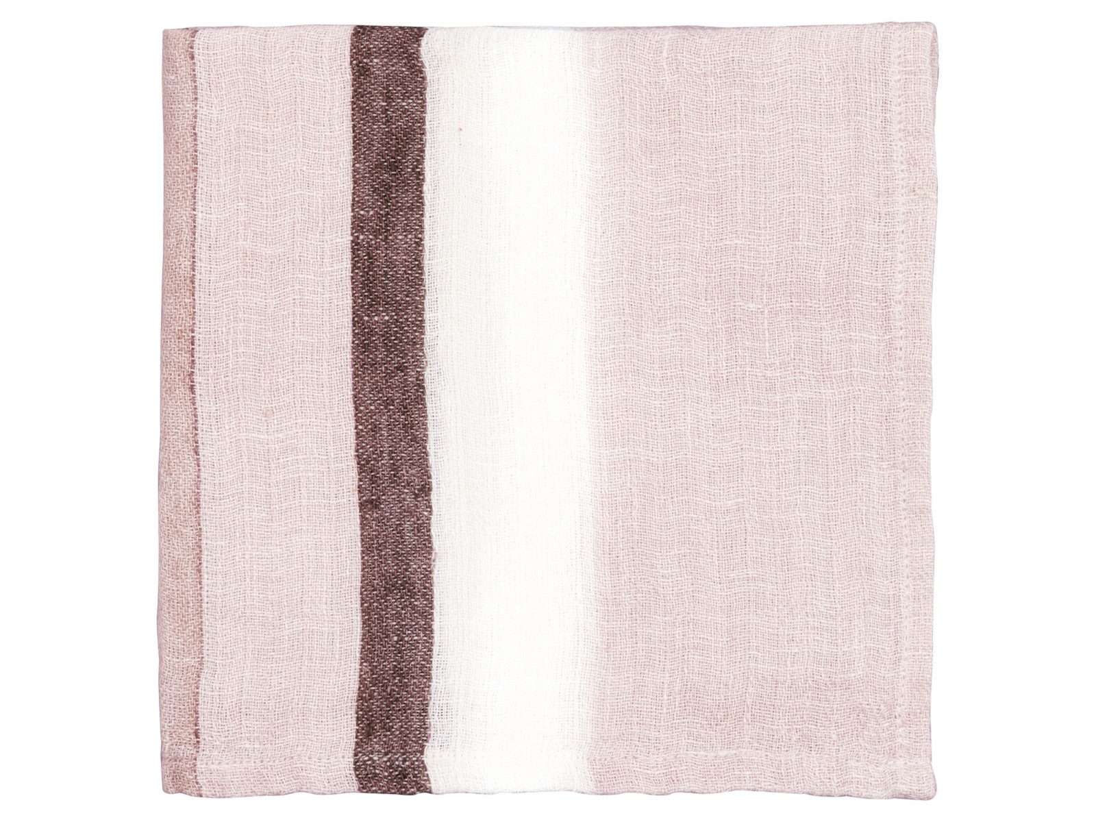 Greengate Stoffserviette Mannie Leinen Serviette dusty rose 40x40cm