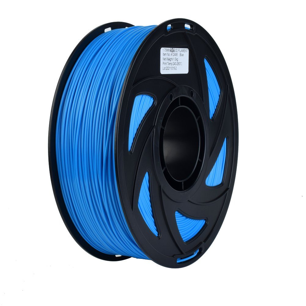 euroharry 3D-Drucker ASA Filament,3D Drucker Material 1.75mm,UV-Beständig Filament ...